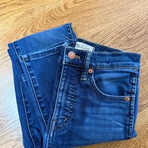 Madewell High Rise Indigo Jeans